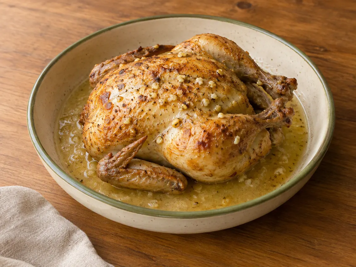 Chicken with Garlic and Lemon