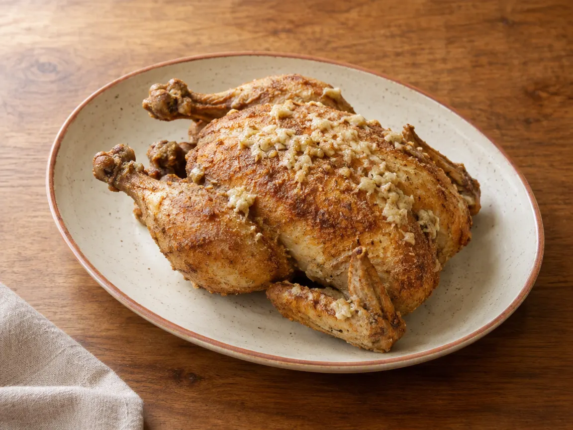 Garlic Roast Chicken