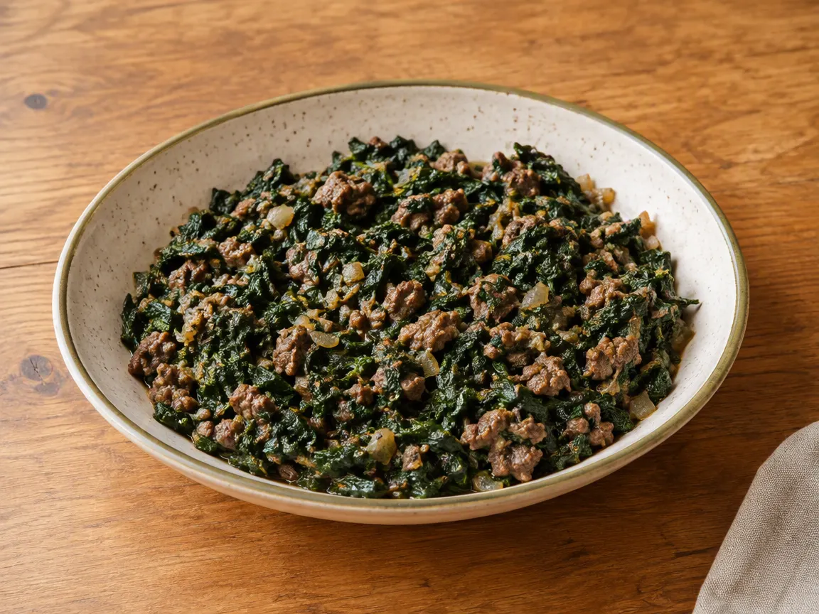 Spinach or Chard